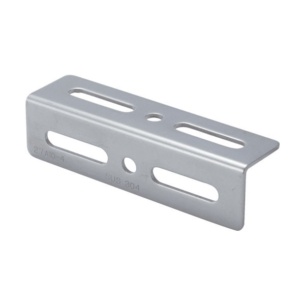 トラスコ中山 TRUSCO ジョイント金具46型L ステンレス 寸法130X46 穴数6 TK46-L4S 1個 283-1074（直送品）