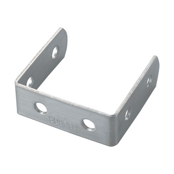 トラスコ中山 TRUSCO ジョイント金具19型U ステンレス 寸法52X52 穴数6 TK19-U6AS 1個 283-2003（直送品）