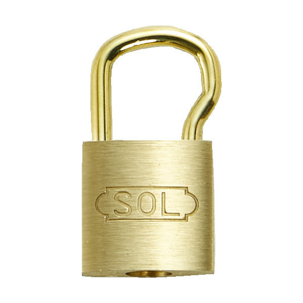 清水 SOL シリンダー錠ツル長同一No.無25mm 2500SD-25L 1個 380-1675（直送品）