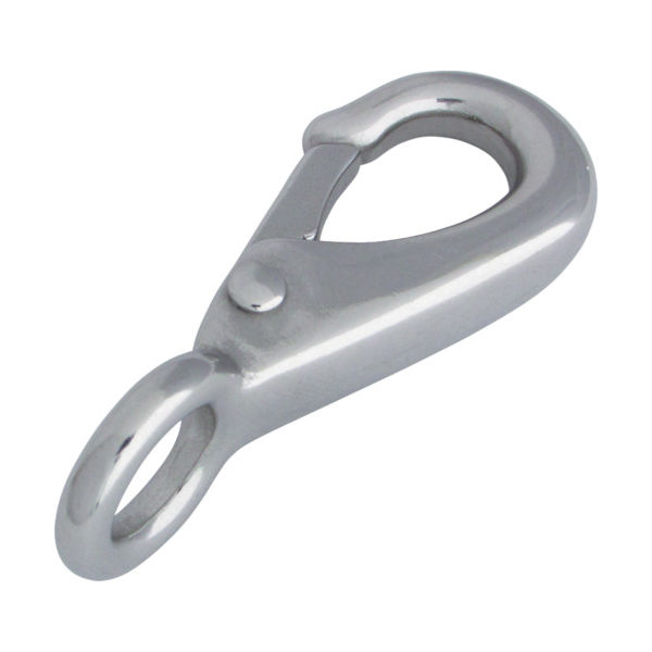 水本機械製作所 水本 ステンレス 固定スナップ 線径4.5mm長さ69mm (1個 B-116 1個 378-8211（直送品）