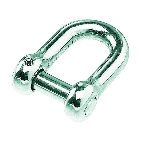 水本機械製作所 水本 ステンレス ネジ止め沈みシャックル 長さ28mm内幅14mm B-751 1個 379-0606（直送品）