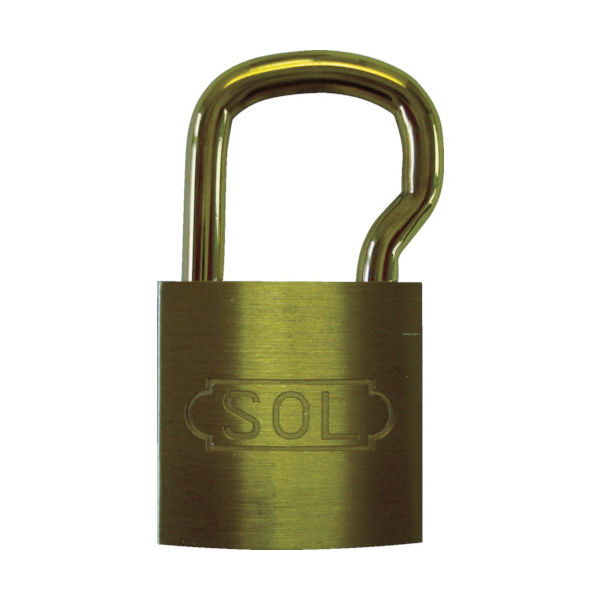 清水 SOL シリンダー錠ツル長同一No.無20mm 2500SD-20L 1個 380-1667（直送品）