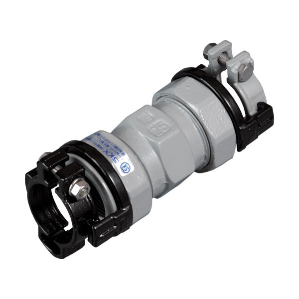 川西水道機器 SKカワニシ ポリエチレン管×鋼管用異種管継手SKXソケット SKX-S-P13X16 1個 380-0393（直送品）