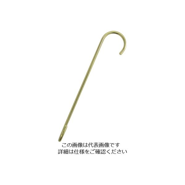 水本機械製作所 水本 ファンシーSフックツイスト(ライトイエロー) 全長250mm A-982 1個 389-4266（直送品）
