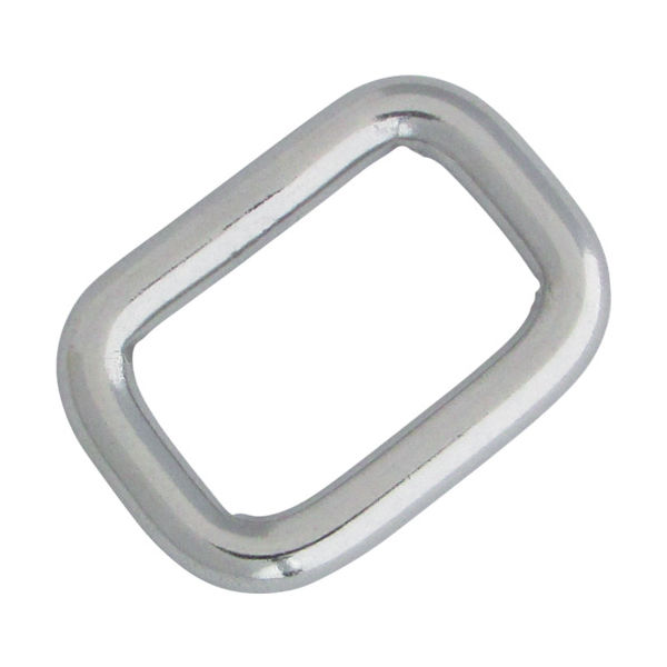 水本機械製作所 水本 ステンレス 四角リンク 線径5mm 内幅21mm B-619 1個 379-0495（直送品）