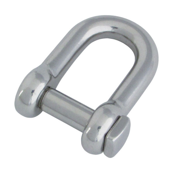 水本機械製作所 水本 ステンレス 角頭シャックル 呼び4mm 使用荷重0.49kN B-666 1個 379-0584（直送品）