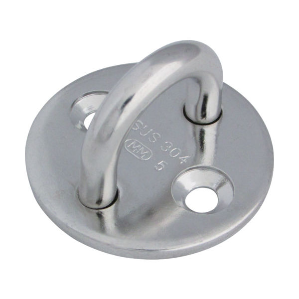 水本機械製作所 水本 ステンレス ラウンドアイ φ50mm (1個=1袋) B-053 1個 378-7958（直送品）