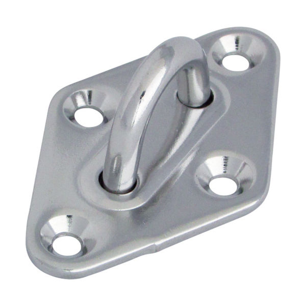 水本機械製作所 水本 ステンレス ダイアモンドアイ 40mm×64mm (1個=1 B-046 1個 378-7915（直送品）