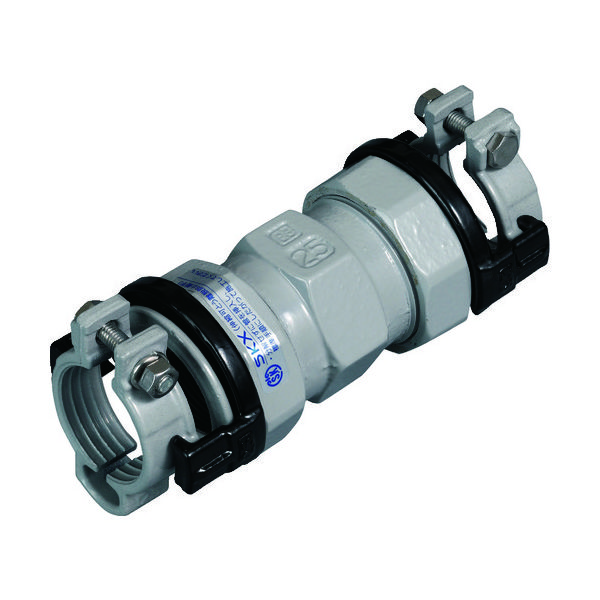 川西水道機器 SKカワニシ ポリエチレン管用継手 SKXソケットP20 SKX-S-P20 1個 380-0431（直送品）