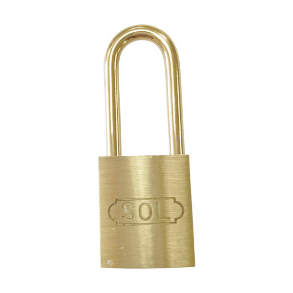 清水 SOL シリンダー錠ツル長同一No.無15mm 2500SD-15L 1個 380-1641（直送品）