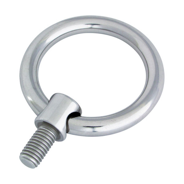 水本機械製作所 水本 ステンレス つば付リングボルト（ミリネジ） 捻子径M-8 B-814 1個 379-0746（直送品）