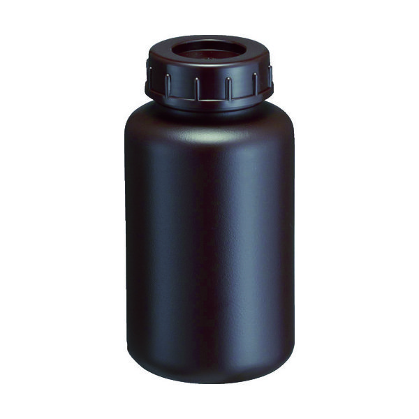 瑞穂化成工業 瑞穂 広口茶色瓶500ml 0086BR 1個 353-8338（直送品）