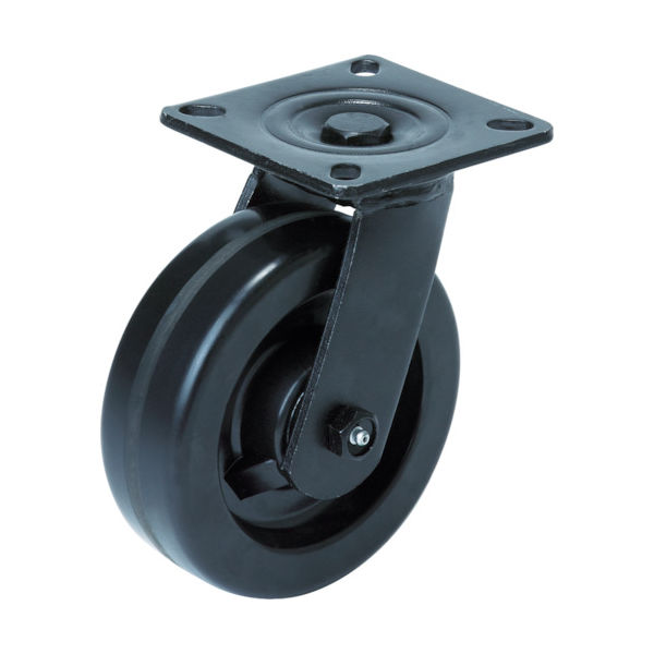 OH スーパーストロングキャスター重荷重用 自在プラスカイト車輪 車輪径150mm 許容荷重600kg 14PK-150 1個（直送品）