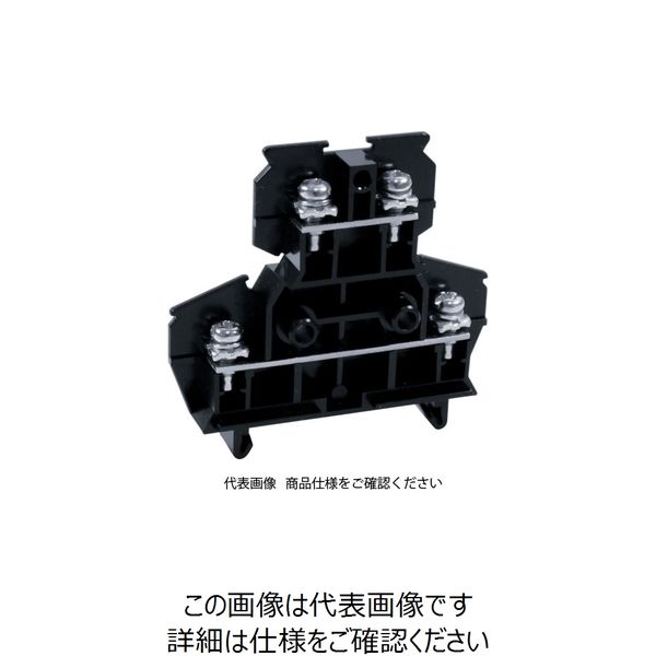 東洋技研 TOGI 中間板 黒 定格絶縁電圧380V PTW-SS10 1個 391-9056（直送品） - アスクル