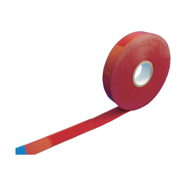 日東電工 日東 (日東シンコー)シリコン系自己融着テープ No.66 0.5mmx19mm×15m 赤褐色 66-19 1巻（直送品）