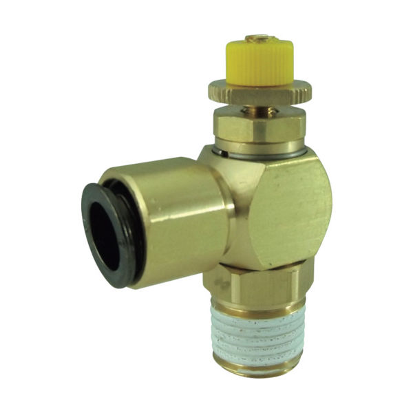 千代田通商 チヨダ フジスピードコントローラα(金属)メーターアウト8mm・R1/4 8-02SC-O 1個 360-1145（直送品）