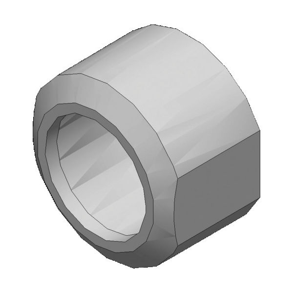 白光 はんだこて用交換パーツ 袋ナット 適合機種907/984/985 B1784 1個 367-8733（直送品）
