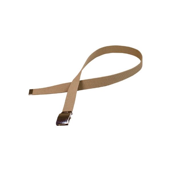 カジメイク 綿GIベルト32mm ベージュ 001BE 1本 360-0611（直送品）