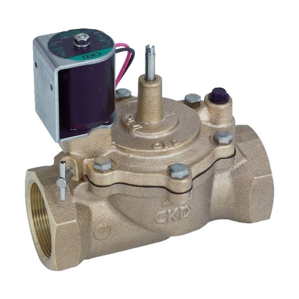 CKD 自動散水制御機器 電磁弁 RSV-40A-210K-P 1台(1個) 376-8805（直送品）