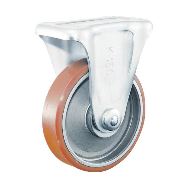 イノアックコーポレーション イノアック 中荷重用キャスター ログラン 固定金具付 Φ75 P-75WK 1個 384-7438（直送品）