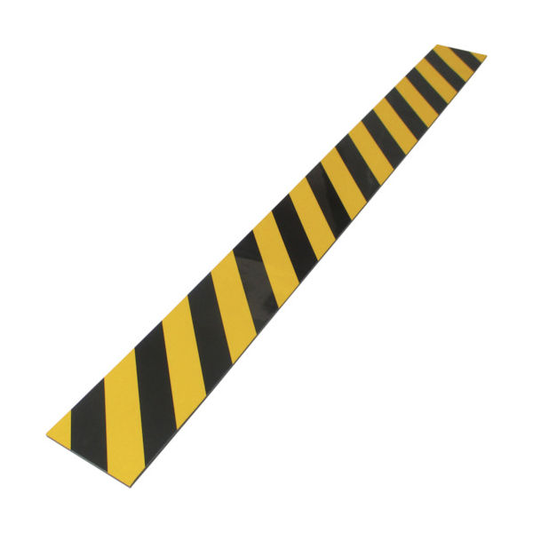 日東電工 日東エルマテ 反射トラクッション 8mm×100mm×1m 黄/黒 HTR-100-1-8T 1枚 377-7278（直送品）