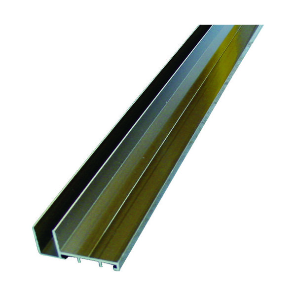 アルインコ 波板用母屋枠見切付 2.4M ブロンズ BA176B 1本 384-7705（直送品）