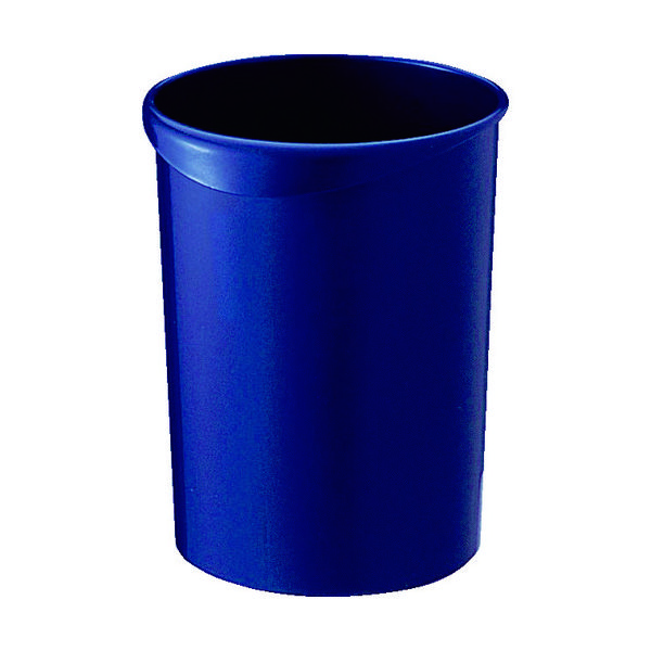 トラスコ中山 TRUSCO くず入れ 丸型 11.8L ダークブルー TGYC636 1個 353-9890（直送品）