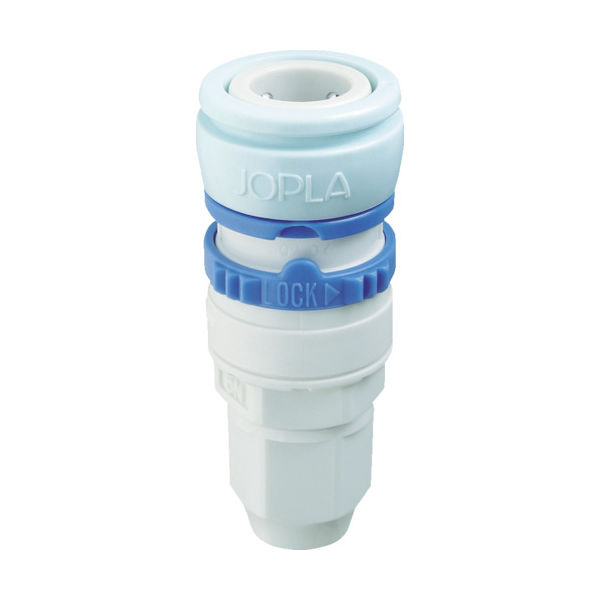 ジョプラックス JOPLAX 樹脂ソケット 適合ホース内径×外径5×8 ホース取付用 TN-5WR 1個 375-3913（直送品）