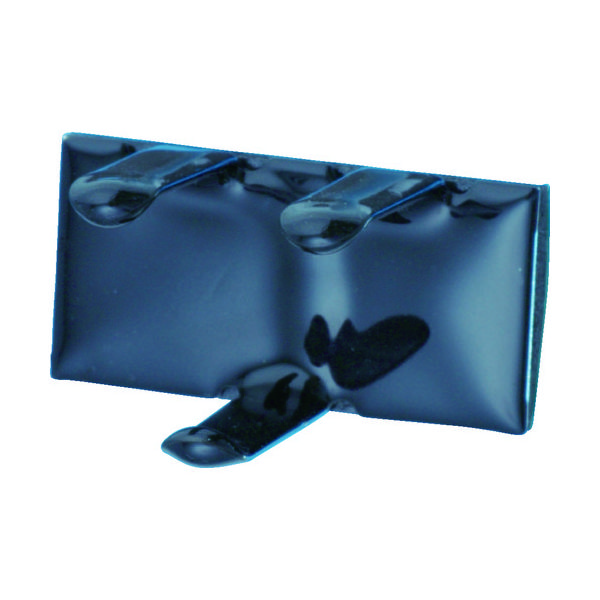 カメダデンキ カメダ 配線止め具 ハイステッカー (100個入) 黒 WD-30GN-100P 1袋(100個) 381-1026（直送品）