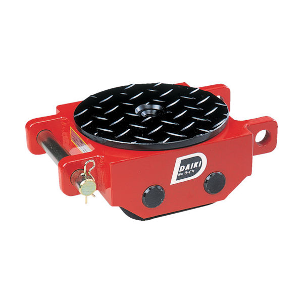 ダイキ スピードローラー低床型ウレタン車輪5ton DUW-5P 1台(1個) 391-4135（直送品）