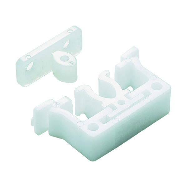 スガツネ工業 SUGATSUNE (140051112) JCUーF 樹脂キャッチ ナチュラル 1セット 377-0044（直送品）