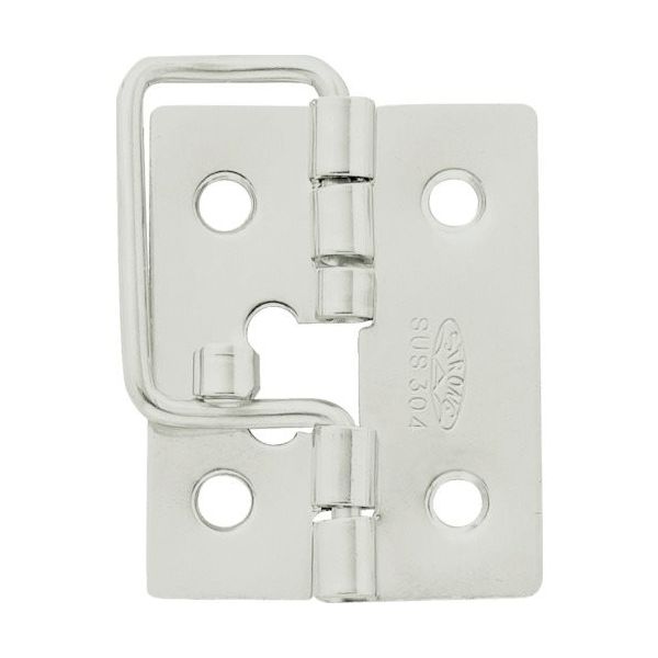 ストロング金属 STRONG ストロング丁番掛金 ステンレス N型50mm CK-N-SU-50 1個 380-1713（直送品）