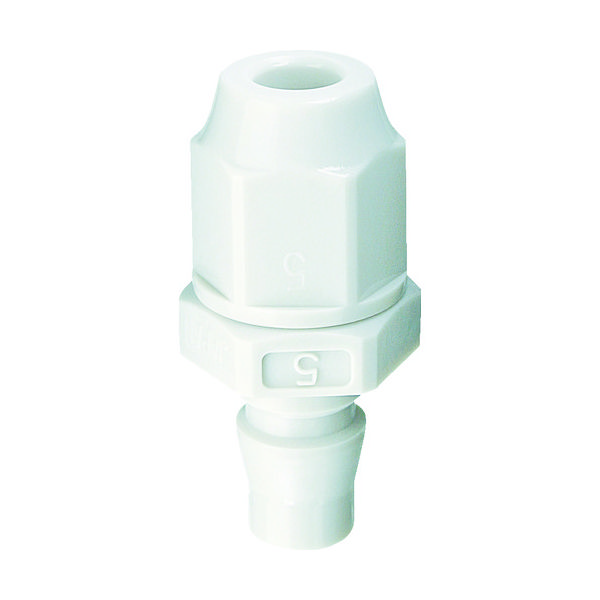 ジョプラックス JOPLAX 樹脂プラグ 適合ホース内径×外径5×8 ホース取付用 JN-5W 1個 375-3824（直送品）