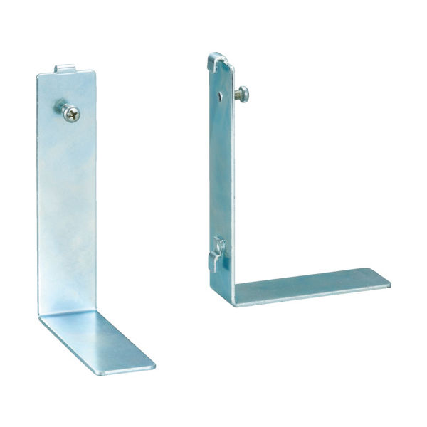 トラスコ中山 （TRUSCO） クリアポケット取付金具 2個入 1袋（2個）