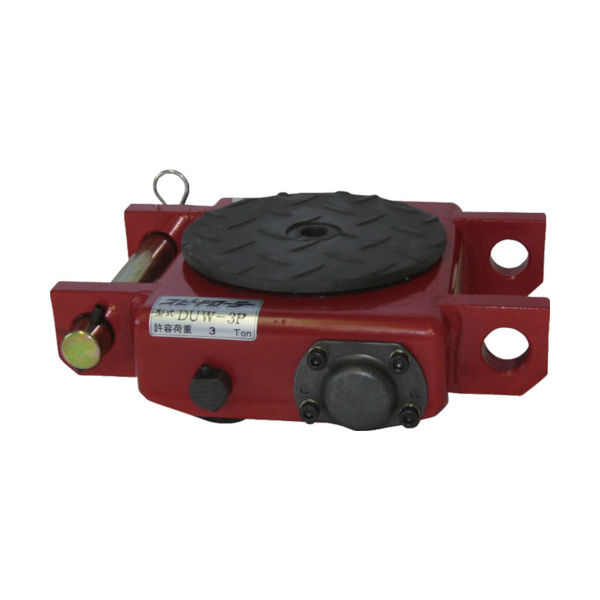 ダイキ スピードローラー低床型ウレタン車輪3ton DUW-3P 1台(1個) 391-4119（直送品）