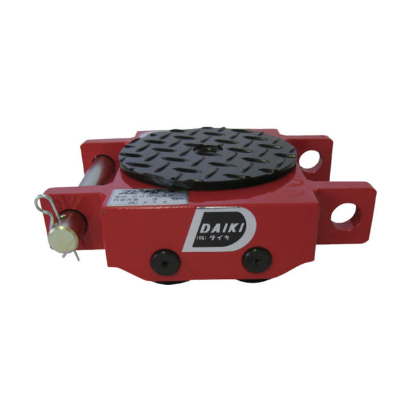 ダイキ スピードローラ低床ダブル型ウレタン車輪3ton DUW-3S 1台(1個) 391-4127（直送品）