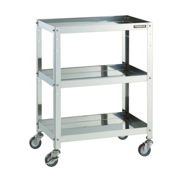 クリーンラビットワゴン （SUS304） キャスター金具:ステンレス