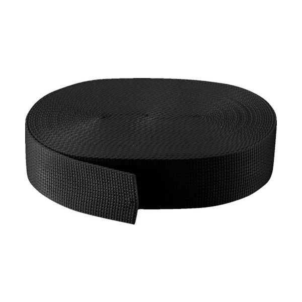 トラスコ中山 TRUSCO PPベルト幅40mmX長さ10m 黒 PPB-4010 BK 1本 383-0233（直送品）