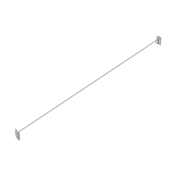 トラスコ中山 TRUSCO スチールラック M1.5用 回転式落下防止バー W1800用 M1.5-KRB18-NG 1組 393-3911（直送品）