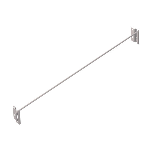 トラスコ中山 TRUSCO スチールラック M1.5用 回転式落下防止バー W900用 M1.5-KRB9-NG 1組 393-3920（直送品）