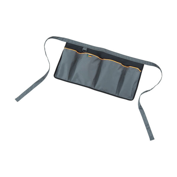 トラスコ中山 TRUSCO 作業用ショートエプロン グレー TC-SEP-GY 1枚 389-9802（直送品）