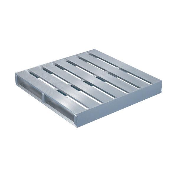 トラスコ中山 TRUSCO アルミパレット片面二方差型 1200X1200X140 TDBT-1212 1枚 384-1936（直送品）