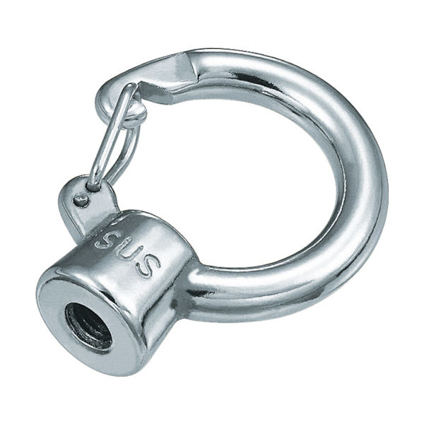 トラスコ中山 TRUSCO ステンレス フックアイナット ねじ径M6X1.0 (1個=1袋) TFIN-6 1個 380-3911（直送品）