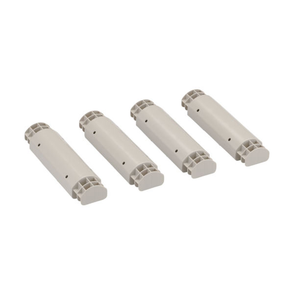 トラスコ中山 TRUSCO プラ棚用 脚のみ4本セット 高さ250mm用 TPT-250K 1セット(4本) 374-7123（直送品）