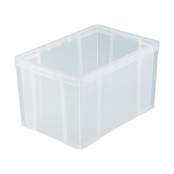 トラスコ中山 TRUSCO THC型コンテナ 有効内寸375X245X244 透明 THC24B TM 1個 390-7309（直送品）