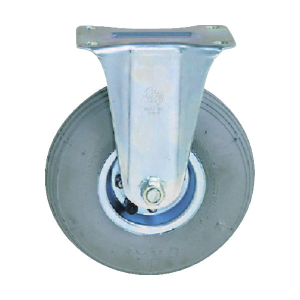 トラスコ中山 TRUSCO プレス製運搬車用オプション エコ運搬車用 空気タイヤ 固定キャスターφ220 ゴム車 SD-220ARK 1個（直送品）