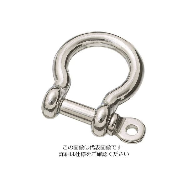 トラスコ中山 TRUSCO オタフクシャックル ステンレス製 D寸法6mm (1個=1袋) TOS-6 1個 380-3830（直送品）