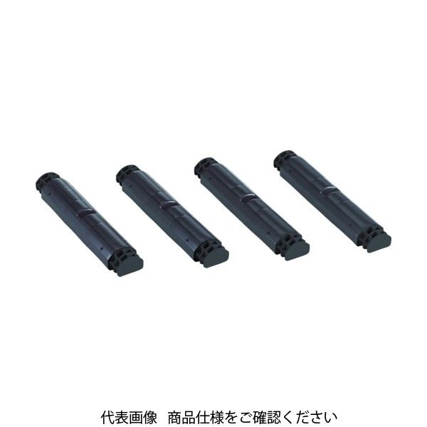 トラスコ中山 TRUSCO プラ棚用 脚のみ4本セット 高さ515mm用 黒 TPT-515K-BK 1セット 374-7174（直送品）