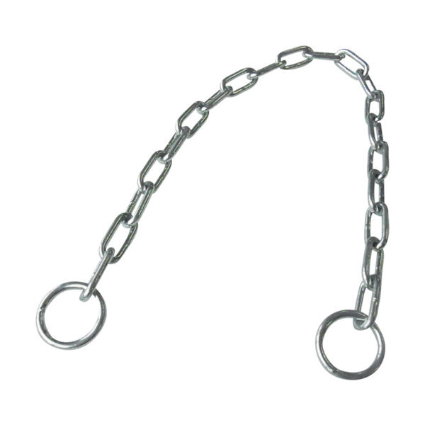 ニッサチェイン 用心鎖 ユニクロ4.8×900mm S-112 1本(1個) 389-2395（直送品）