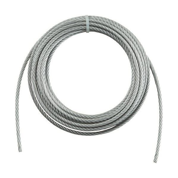 トラスコ中山 TRUSCO 手動ウインチ用ワイヤーΦ5X5m用(切りっ放し) WW5-5 1本 392-5480（直送品）